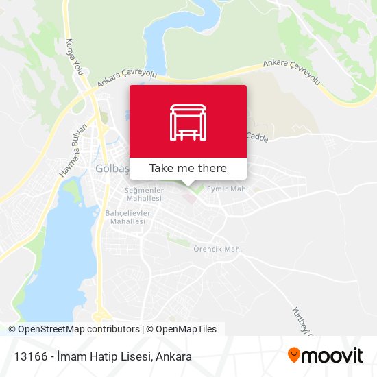 13166 - İmam Hatip Lisesi map