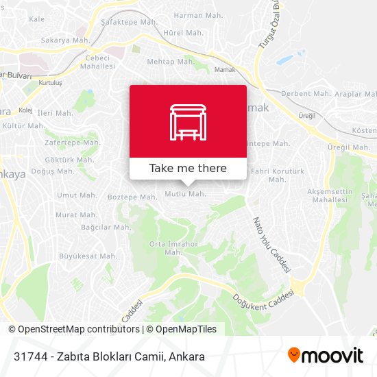 31744 - Zabıta Blokları Camii map