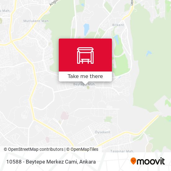 10588 - Beytepe Merkez Cami map