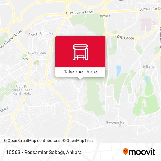 10563 - Ressamlar Sokağı map