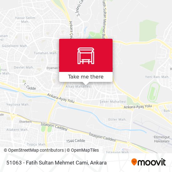 51063 - Fatih Sultan Mehmet Cami map