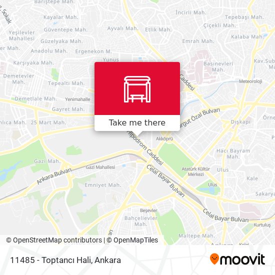11485 - Toptancı Hali map
