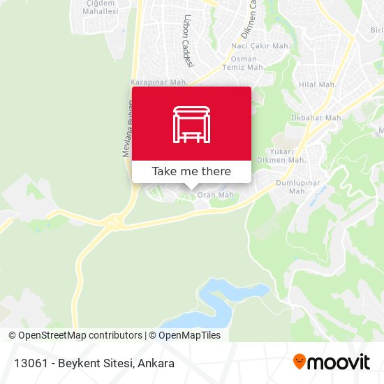 13061 - Beykent Sitesi map
