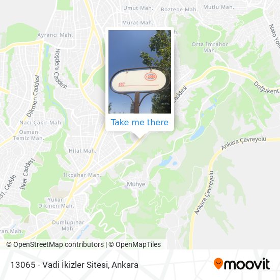 13065 - Vadi İkizler Sitesi map