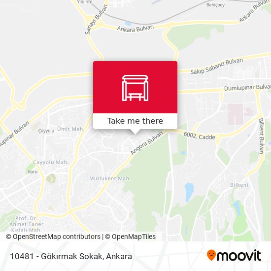 10481 - Gökırmak Sokak map