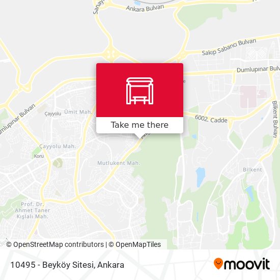 10495 - Beyköy Sitesi map
