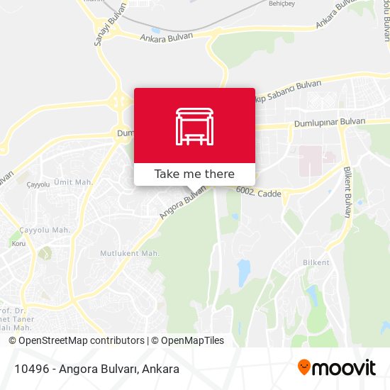 10496 - Angora Bulvarı map