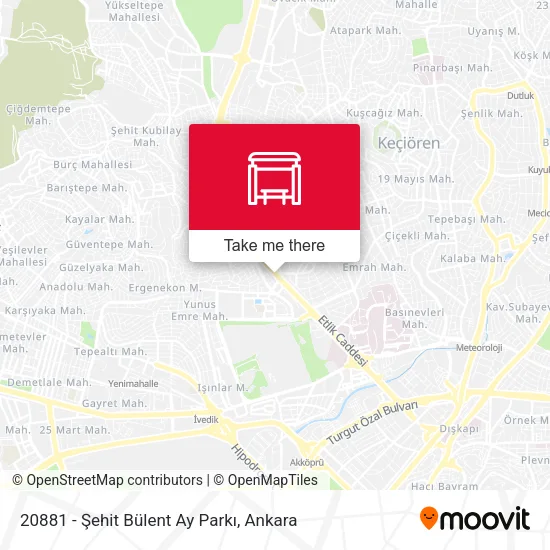 20881 - Şehit Bülent Ay Parkı map