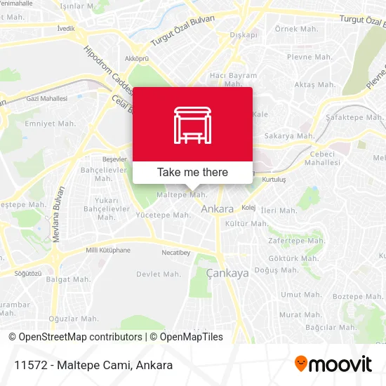 11572 - Maltepe Cami map