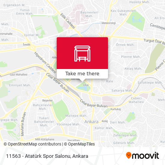 11563 - Atatürk Spor Salonu map