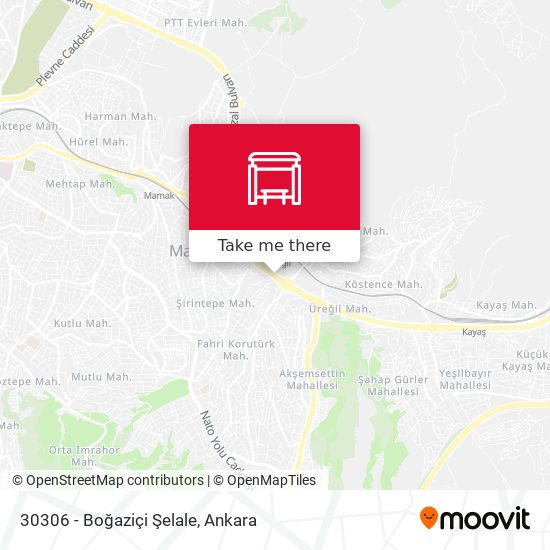 30306 - Boğaziçi Şelale map