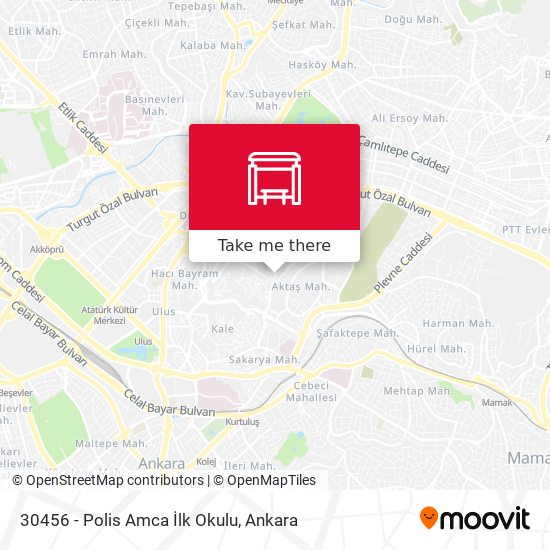 30456 - Polis Amca İlk Okulu map