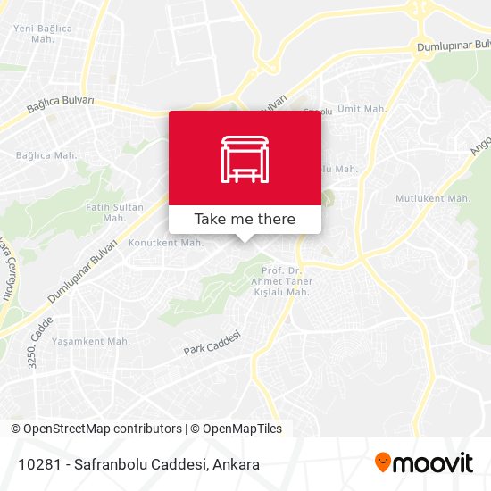 10281 - Safranbolu Caddesi map