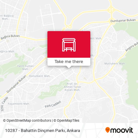 10287 - Bahattin Dinçmen Parkı map