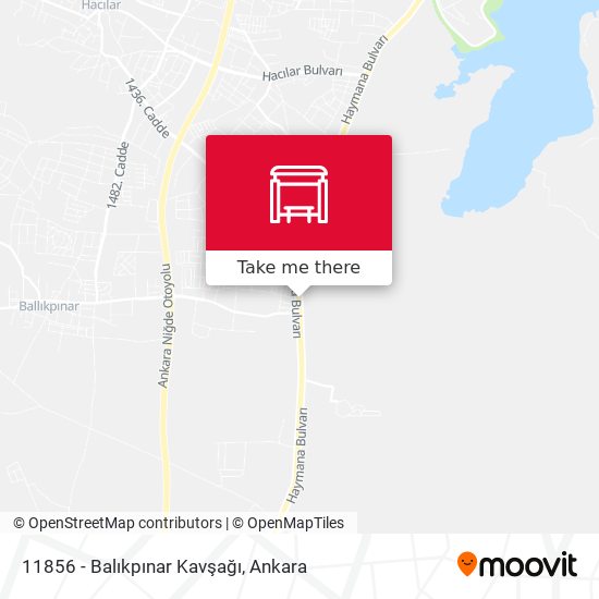 11856 - Balıkpınar Kavşağı map