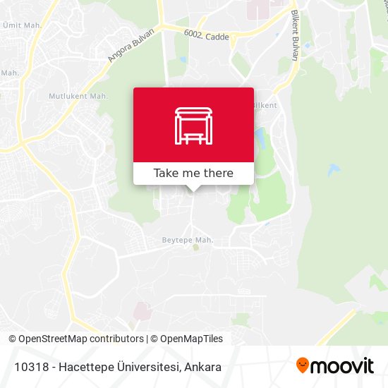 10318 - Hacettepe Üniversitesi map