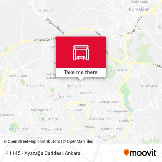 41145 - Ayazağa Caddesi map