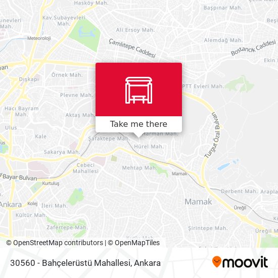 30560 - Bahçelerüstü Mahallesi map