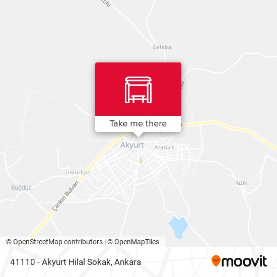 41110 - Akyurt Hilal Sokak map