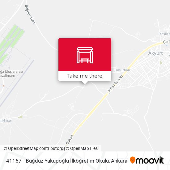 41167 - Büğdüz Yakupoğlu İlköğretim Okulu map