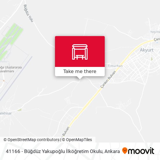 41166 - Büğdüz Yakupoğlu İlköğretim Okulu map