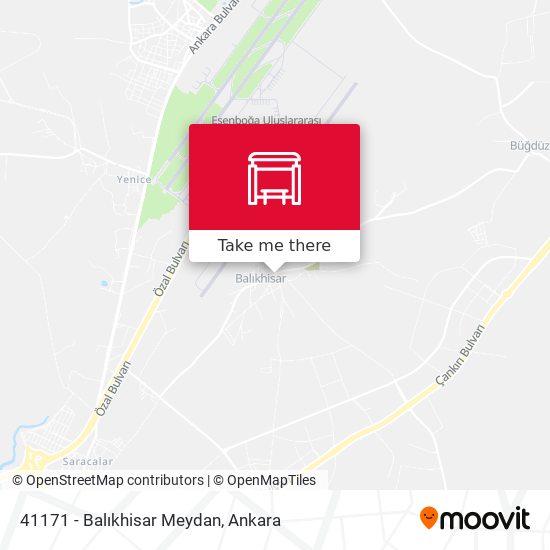 41171 - Balıkhisar Meydan map