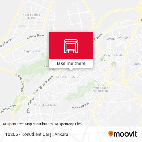 10206 - Konutkent Çarşı map