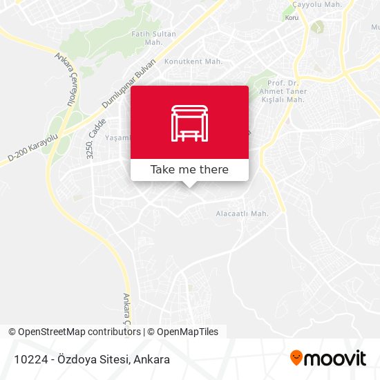 10224 - Özdoya Sitesi map