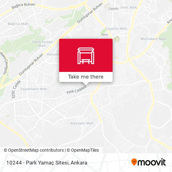 10244 - Park Yamaç Sitesi map