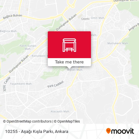 10255 - Aşağı Kışla Parkı map