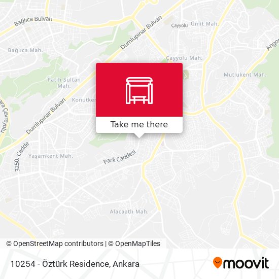 10254 - Öztürk Residence map