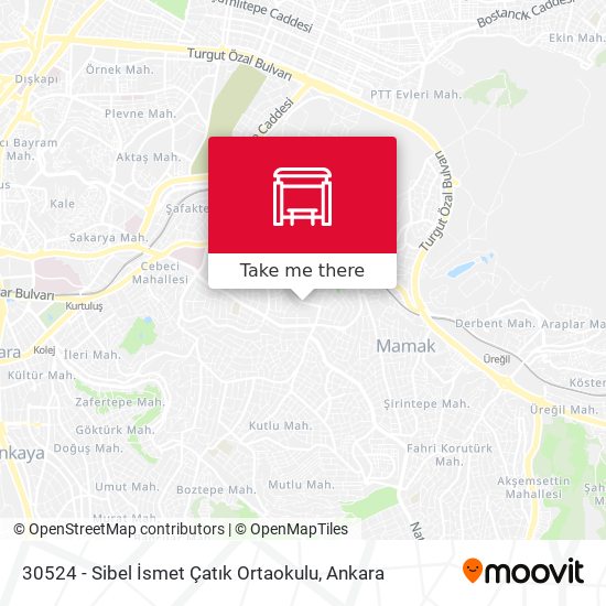 30524 - Sibel İsmet Çatık Ortaokulu map