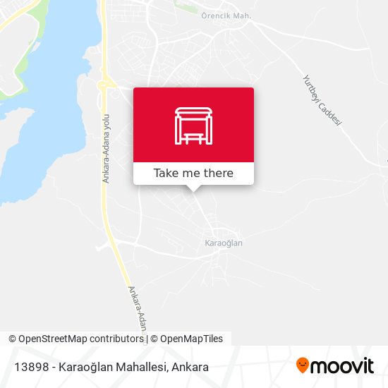13898 - Karaoğlan Mahallesi map