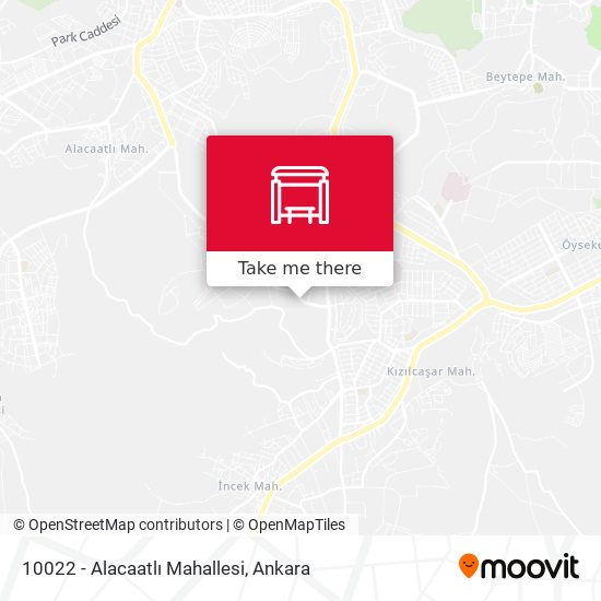 10022 - Alacaatlı Mahallesi map