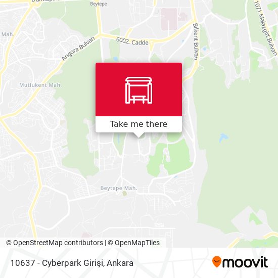 10637 - Cyberpark Girişi map