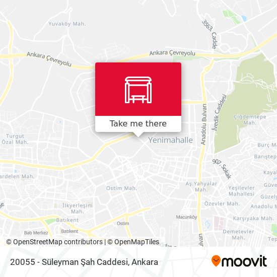 20055 - Süleyman Şah Caddesi map