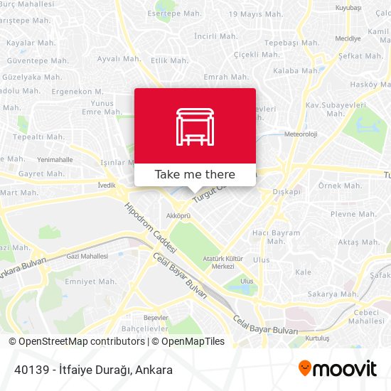 40139 - İtfaiye Durağı map
