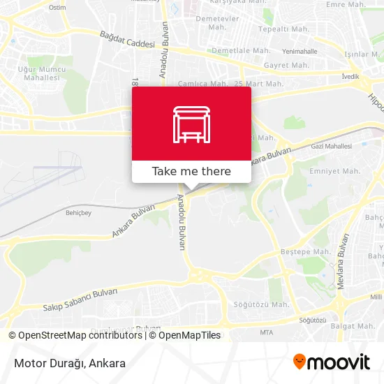 Motor Durağı map