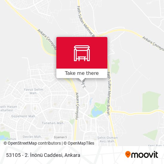 53105 - 2. İnönü Caddesi map