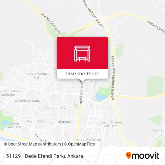 51129  - Dede Efendi Parkı map
