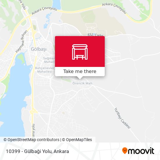 10399 - Gülbaği Yolu map