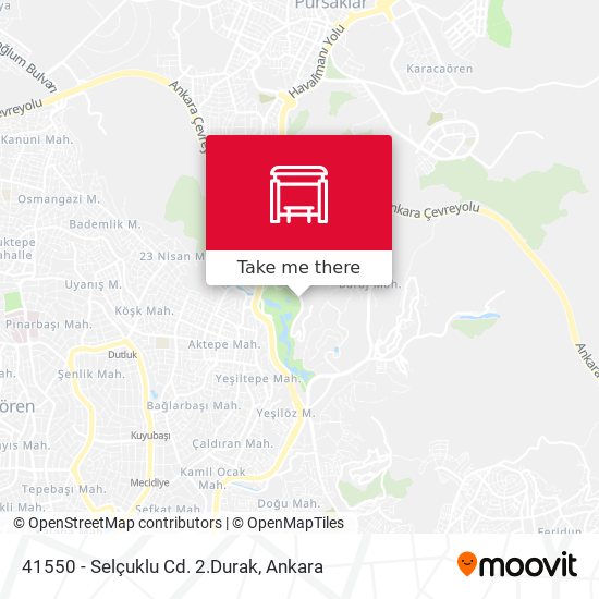 41550 - Selçuklu Cd. 2.Durak map