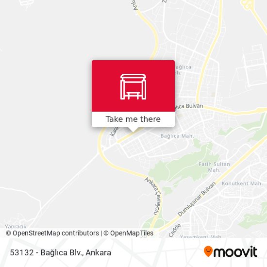 53132 - Bağlıca Blv. map