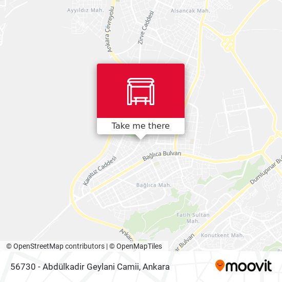 56730 -  Abdülkadir Geylani Camii map