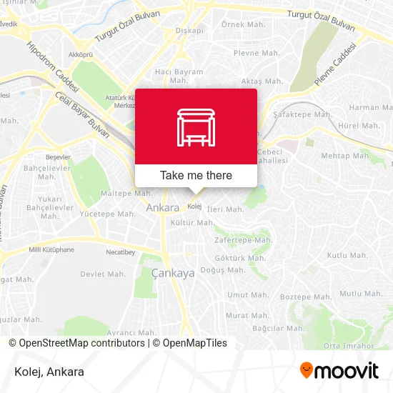Kolej map