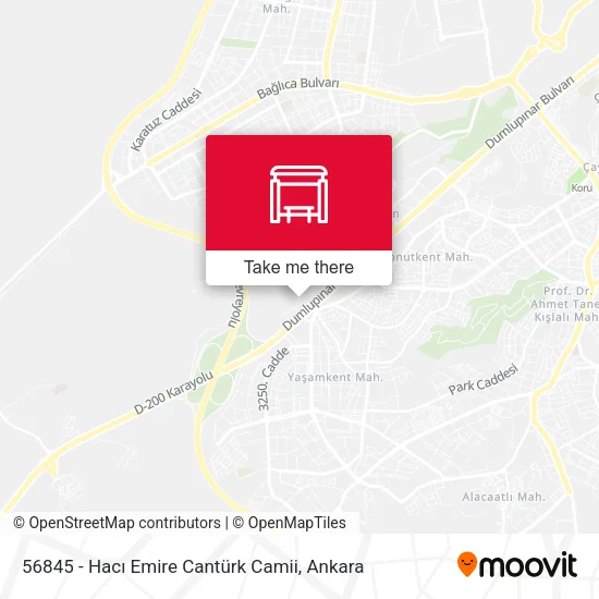 56845 - Hacı Emire Cantürk Camii map
