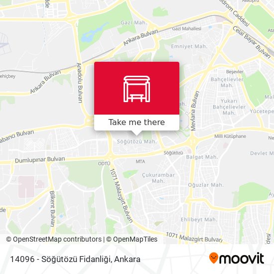 14096 - Söğütözü Fidanliği map