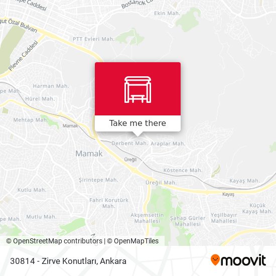 30814 - Zirve Konutları map