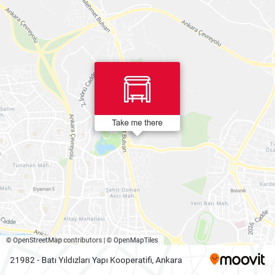 21982 - Batı Yıldızları Yapı Kooperatifi map