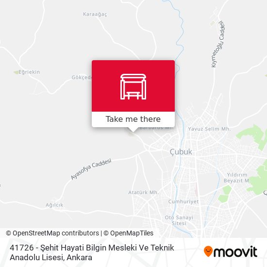 41726 - Şehit Hayati Bilgin Mesleki Ve Teknik Anadolu Lisesi map